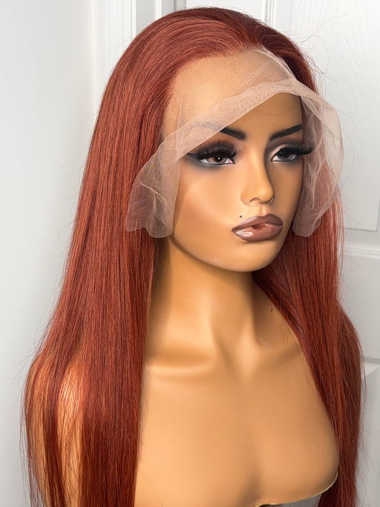 13x6 Ginger Straight 28"