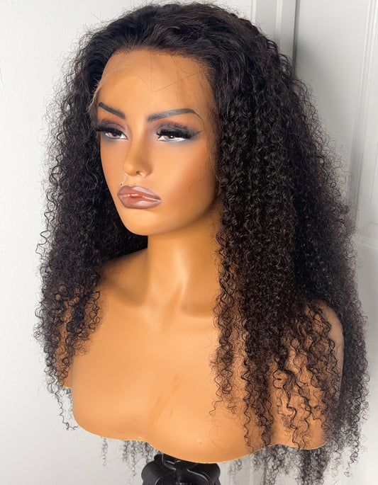 13x4 Kinky Curly 28"