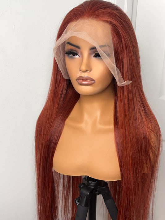 13x6 Ginger Straight 28"